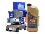 Kit Tagliando Ufi 5 litri Olio Motore Speed Max 5w30 per Alfa Romeo Mito