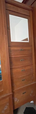 Armadio guardaroba stile Liberty / Antiquariato - Foto 3