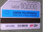 SCHEDA TELEFONICA ITALIA 43U