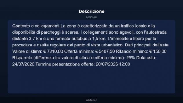Immobile in asta di 28 m² in vendita a Merì - Foto 9