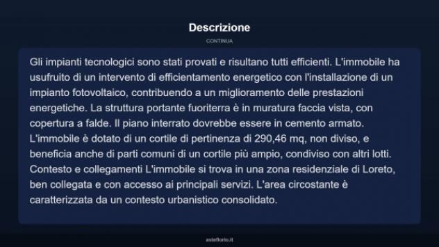 Immobile in asta di 184 m² in vendita a Loreto - Foto 4