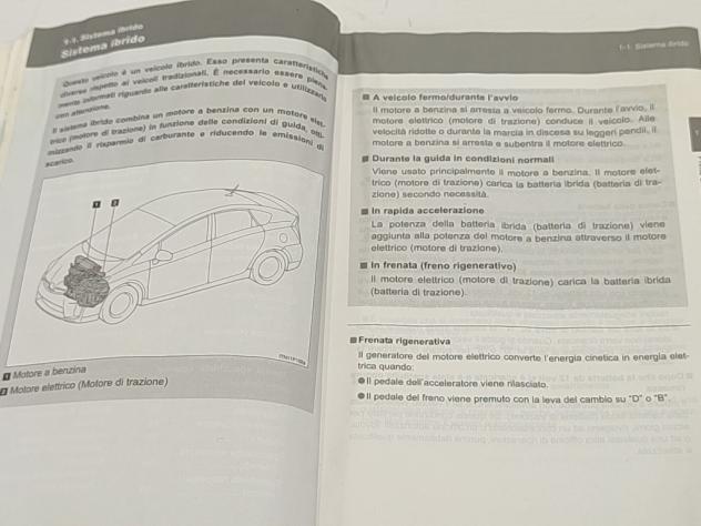 LIBRETTO USO E MANUTENZIONE TOYOTA Prius 3° Serie 2ZRFXE (0916) - Foto 4