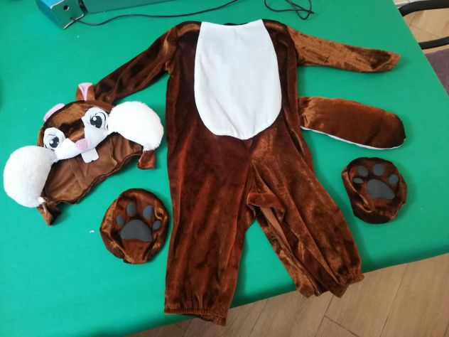 Costume di carnevale da scoiattolo 12-18 mesi 80-86cm. - Foto 2
