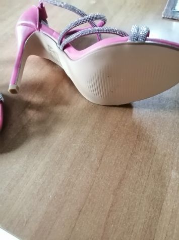 Sandali eleganti fucsia Carla Côte nuovi - Foto 4