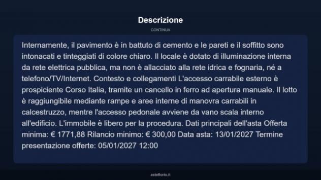 Immobile in asta di 9 m² in vendita a Gallipoli - Foto 4