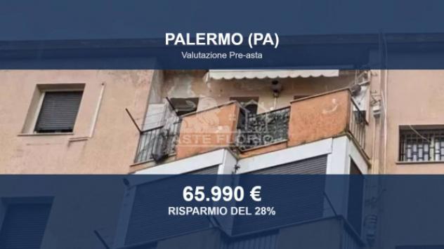Immobile in asta di 103 m² con più di 5 locali in vendita a Palermo