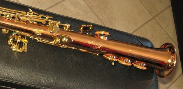 Sax Soprano YANAGISAWA S991 Style Fusto in RAME solido Nuovo - Foto 5