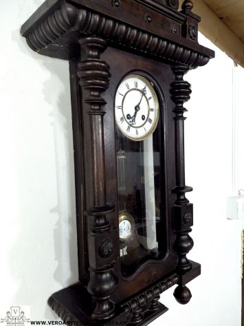 176427 Antico orologio a pendolo funzionante - Foto 9