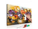 Quadro Fai Da Te 60x40 Cm. Floreal N. 27 Arredalacasa Spedizione Gratis