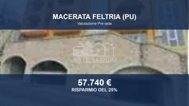 Immobile in asta di 55 m² in vendita a Macerata Feltria