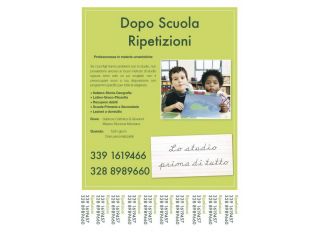 Lezioni Private - Ripetizioni - Dopo Scuola