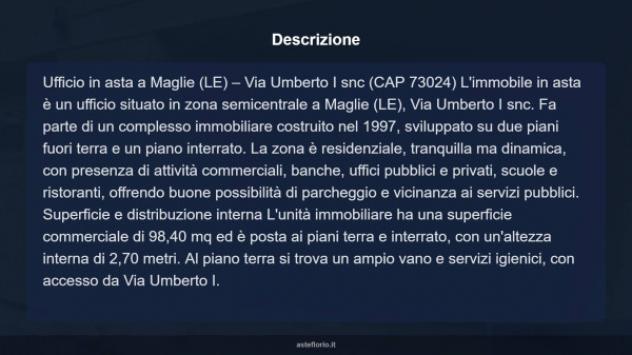 Immobile in asta di 98 m² in vendita a Maglie - Foto 7