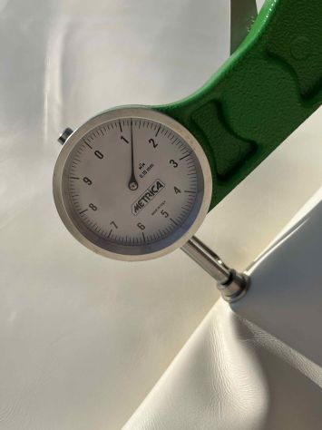 Pellame bianco per creazioni artistiche – Sp. 1,2 mm - Foto 2