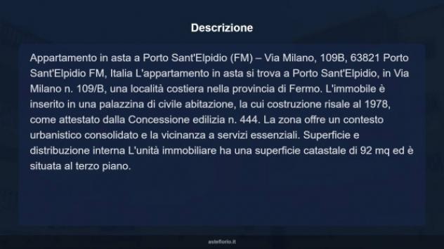Immobile in asta di 92 m² in vendita a Porto Sant'Elpidio - Foto 14
