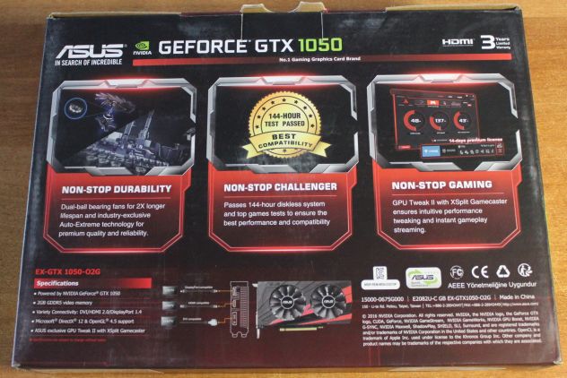Scheda Video GeForce GTX 1050 - Foto 2