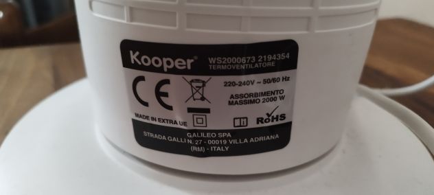 Termo ventilatore Kooper - Foto 4