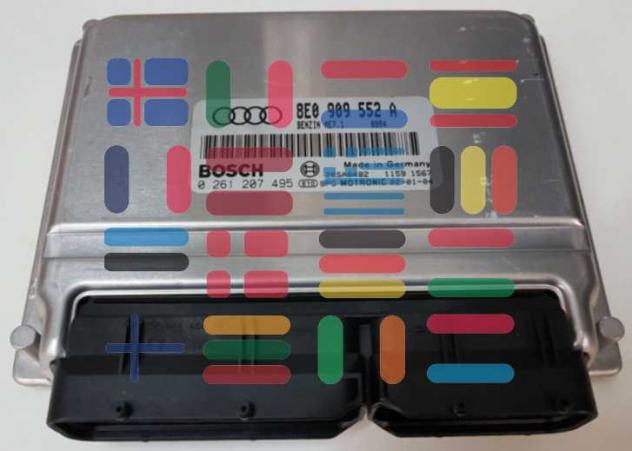 0261207495 8E0907552A Audi A4 2.6 centralina motore Bosch