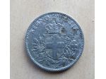 MONETA DA 20 CENTESIMI ESAGONO 1919 CON DIFETTO DI CONIO - AVVALLAMENTO -