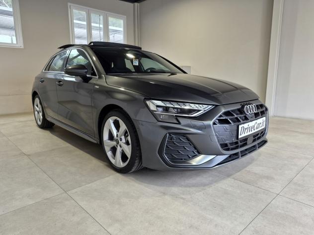 Audi A3 SPORTBACK TFSI MHEV S LINE EDITION S-TRONIC MATRIX SONOS TETTO CARPLAY 360 ACC AUTO UFFICIALE AUDI 1 PROPRIETARIO - Foto 8