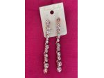 Orecchini strass con pendenti