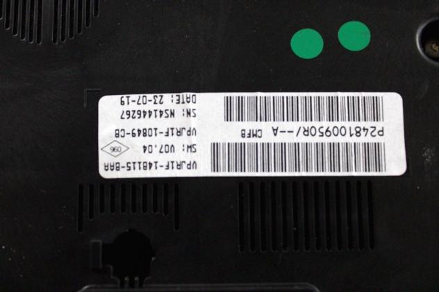248100950R QUADRO STRUMENTI CONTACHILOMETRI RENAULT CLIO 1.0 B 74KW 5M 5P (2020) RICAMBIO USATO - Foto 6