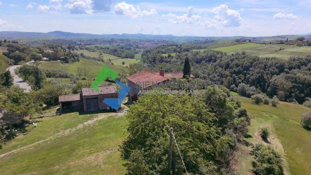 Splendido casale indipendente alle porte di Asciano, nelle crete senesi, Toscana. - Foto 6