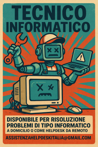 Tecnico Informatico Assistenza via web