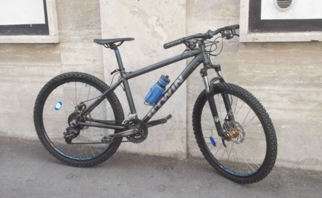 Bicicletta R. B'TWIN 26 - S - Mtb, in alluminio, freni a disco.