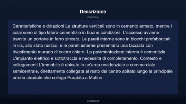 Immobile in asta di 45 m² in vendita a Parabita - Foto 7
