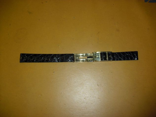 cinturini in vero coccodrillo per orologi donna uomo. anni 70 - Foto 6