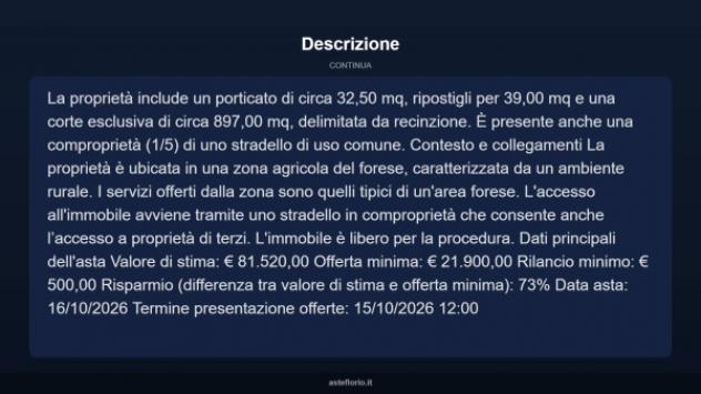 Immobile in asta di 116 m² con più di 5 locali in vendita a Jolanda di Savoia - Foto 13