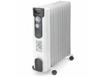 Olimpia Splendid Radiatore A Olio 2500w 2 livelli potenza + eco Ruote Bianco