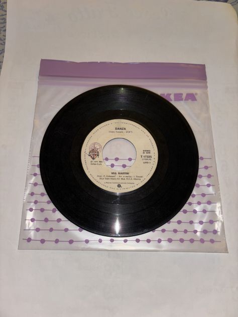 VINILE 45 GIRI:MIA MARTINI”DANZA”-“CANTO ALLA LUNA” (1979) 1’ STAMPA - Foto 7