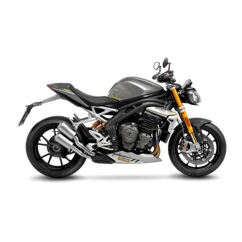 Terminale di scarico per Triumph speed triple 1050 Mivv X-M5 Gp Suono Leovince - Foto 5