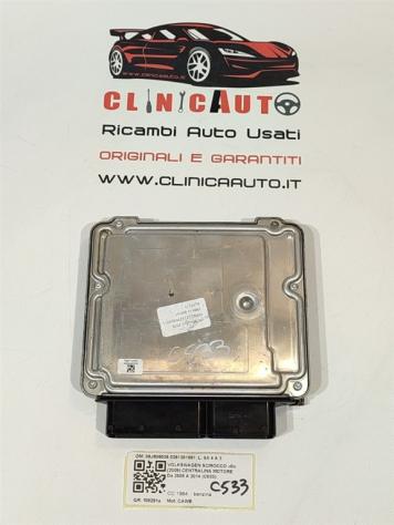 CENTRALINA MOTORE VOLKSWAGEN Scirocco Serie (137) 06J906026AR 0261201951 CAWB benzina 1984 (0814) - Foto 4