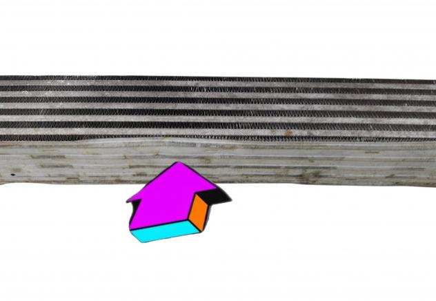 INTERCOOLER FIAT Fiorino Serie 51877663 55283775 Diesel 1300 (16) - Foto 14