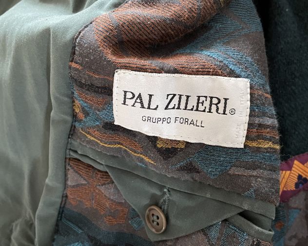 Giubbotto invernale Pal Zileri, taglia 50, verde - Foto 3