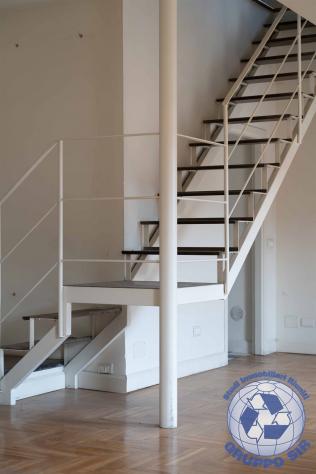 4 locali ultimo piano, appartamento su due livelli in casa d'epoca ristrutturata. - Foto 10