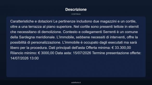 Immobile in asta di 75 m² in vendita a Serrenti - Foto 4