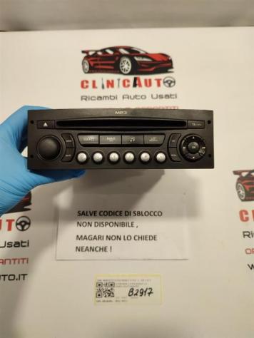 AUTORADIO CITROEN C4 Picasso Mk1 96591777XT00 96591777XT RHJ (0613) - Foto 2