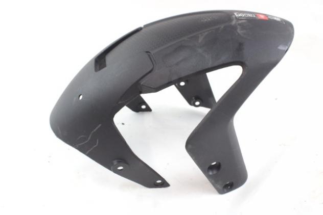 APRILIA RS 457 2B010723 PARAFANGO ANTERIORE 24 - 25 FRONT MUDGUARD CON GRAFFI - Foto 2