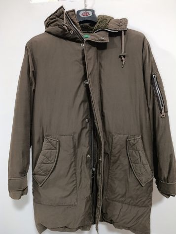 PARKA BENETTON VERDE/MARRONE UOMO M