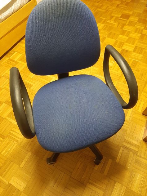sedia da scrivania con ruote - Foto 2