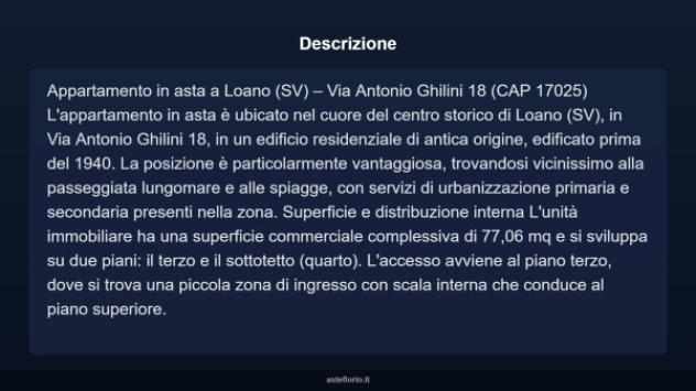Immobile in asta di 77 m² in vendita a Loano - Foto 8