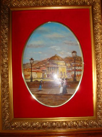 Quadri. Coppia vedute cittadine. - Foto 6