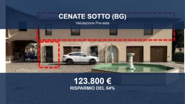 Immobile in asta di 123 m², box auto in vendita a Cenate Sotto