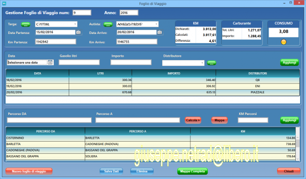 Software gestionale fogli di viaggio, manutenzione automezzi, tir, ecc - Foto 2