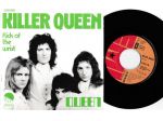 QUEEN - Killer Queen / Flick of the Wrist - 7" / 45 giri 1974 (EX) EMI