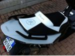 TMAX T MAX 2012 SELLA COVER SEAT MOTO SCOOTER YAMAHA NUOVO RIVESTIMENTO UNICO!!