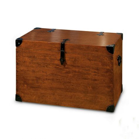 Baule in Legno Massello in Stile Arte Povera Nuovo cod 10400 - Foto 3